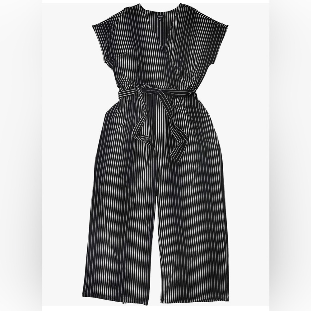 Alfani Womens Wide Leg Jumpsuit